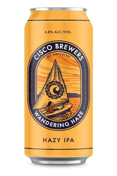 Cisco Brewers Wandering Haze Hazy Ipa (4x 16oz cans)