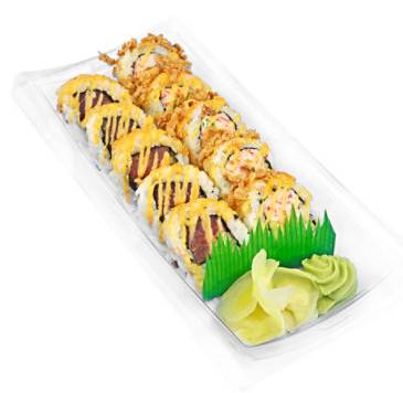 Zenshi Duo Combo Spicy Tuna & Crunchy California Roll* - 10 Count (Available After 11 Am)