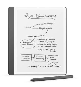 Amazon Kindle Scribe with Premium Pen (16 GB) 2024 Release - Tungsten