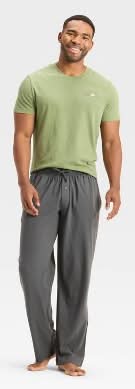 Men's Sunset Short Sleeve Pajama Set - Goodfellow & Co™ Green XXL
