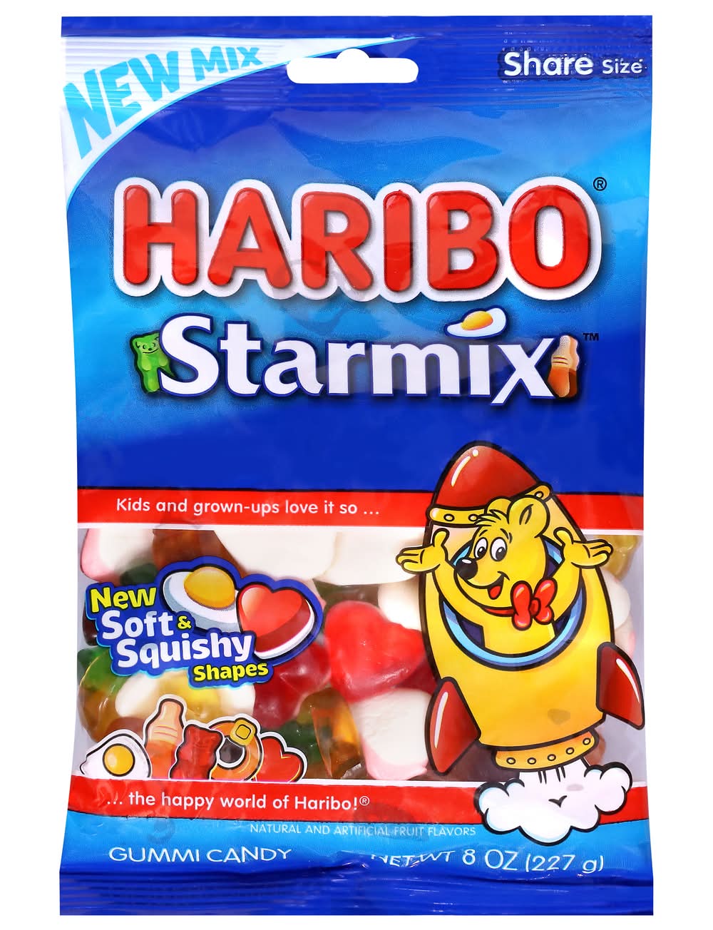 Haribo Gummi Candy, Starmix (8 oz)
