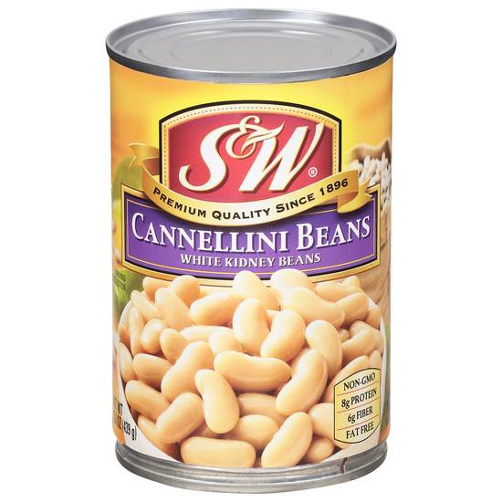 S&W Cannellini White Kidney Beans (15.5 oz)