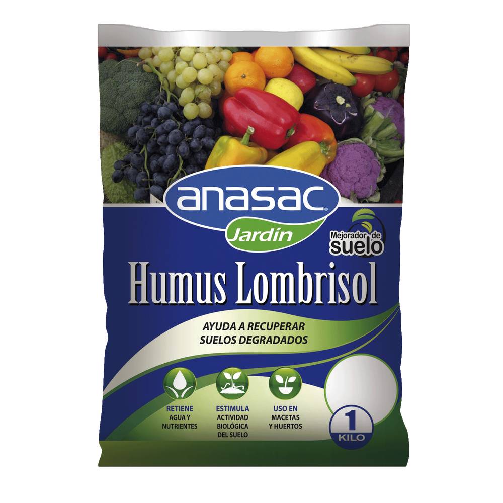 Anasac humus lombrisol (1 kg)