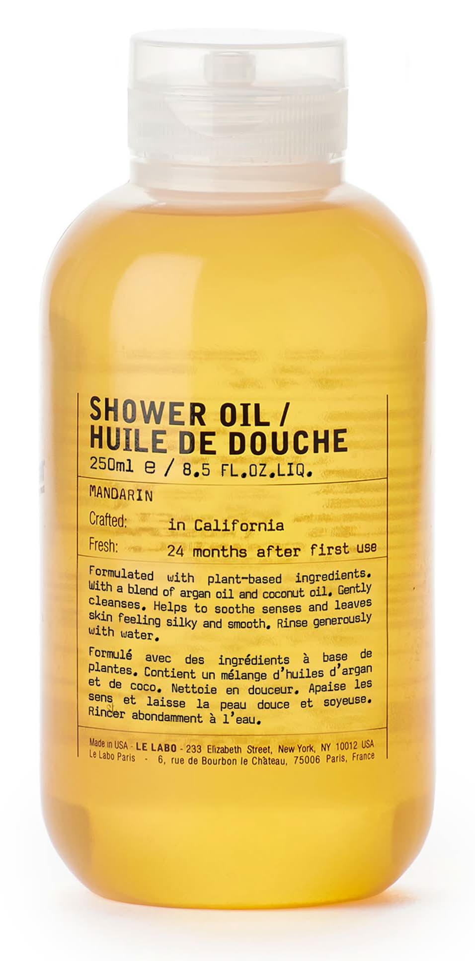 Mandarin Shower Oil 250ml