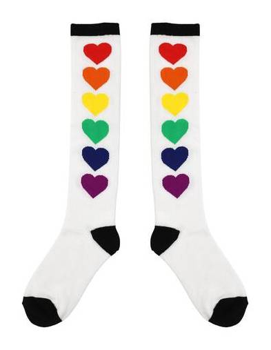 Pride Heart Knee High Adult Socks By Celebrate It
