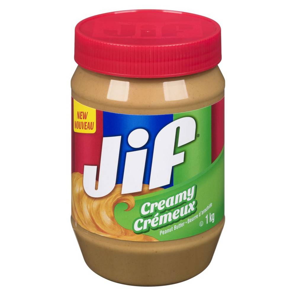 Jiffy Creamy Peanut Butter (1 kg)