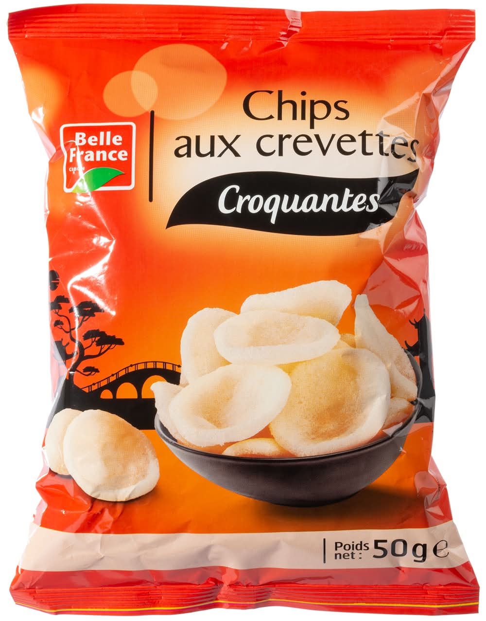 Belle France - Chips aux crevettes croquantes (50g)