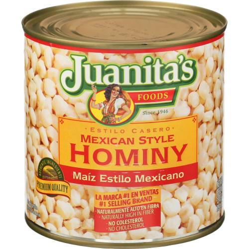 Juanitas Foods Mexican Style Hominy
