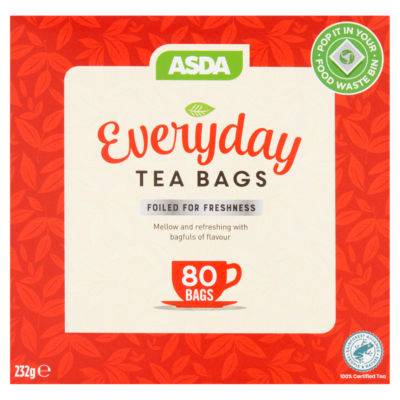 ASDA Everyday 80 Tea Bags