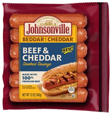Johnsonville Beef & Cheddar Smoked Sausage