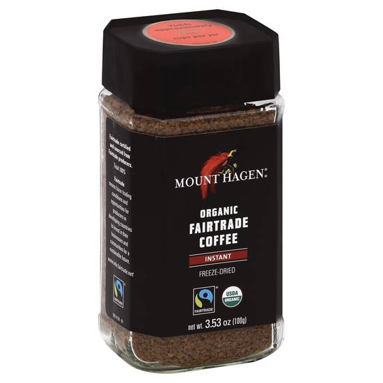Mount Hagen Instant Organic Fairtrade Coffee (3.53 oz)