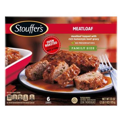 Stouffer's Meatloaf Family Size Frozen Dinner - 33oz