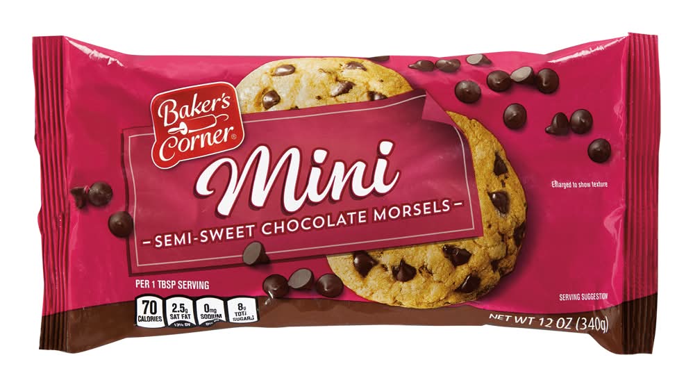 Baker's Corner Semi Sweet Mini Chocolate Morsels