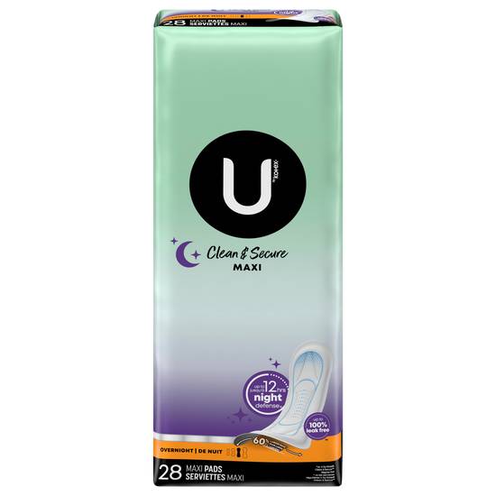 U By Kotex Security Centle on Skin Pads (28 ct)