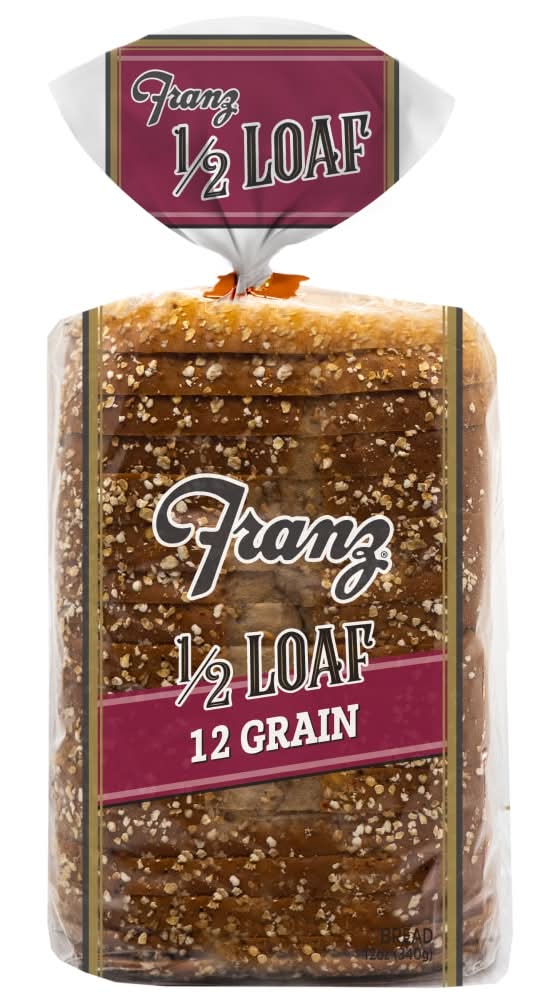 12 Grain Half Loaf Bread