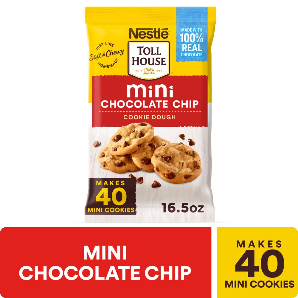 Toll House Mini Chocolate Chip Cookie Dough (16.5 oz)