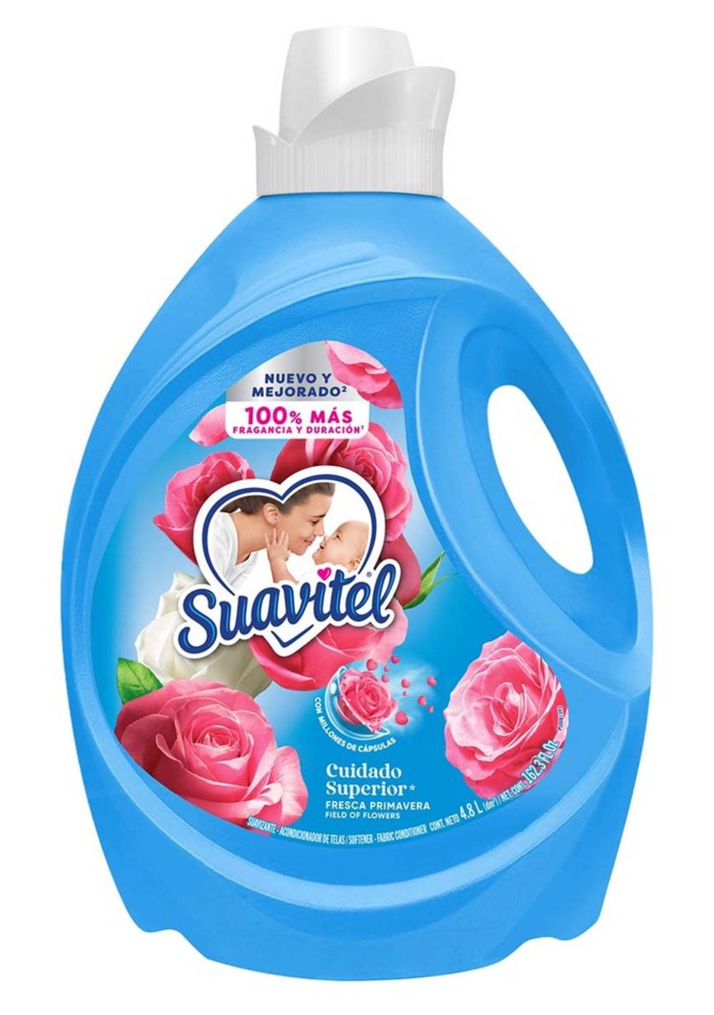 Suavitel · Suavizante cuidado superior fresca primavera (4,8 L)