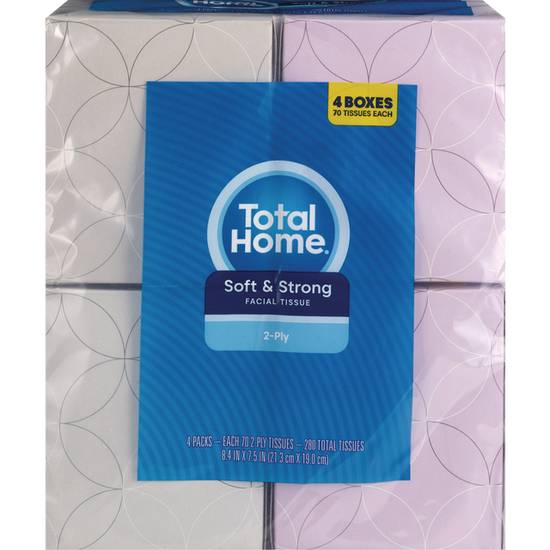 Kleenex Ultra Soft, Non-Lotion, 170 Facial Tissues per Box, 3 Flat Boxes 