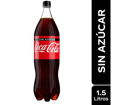 Coca Cola Sin Azúcar 1.5L