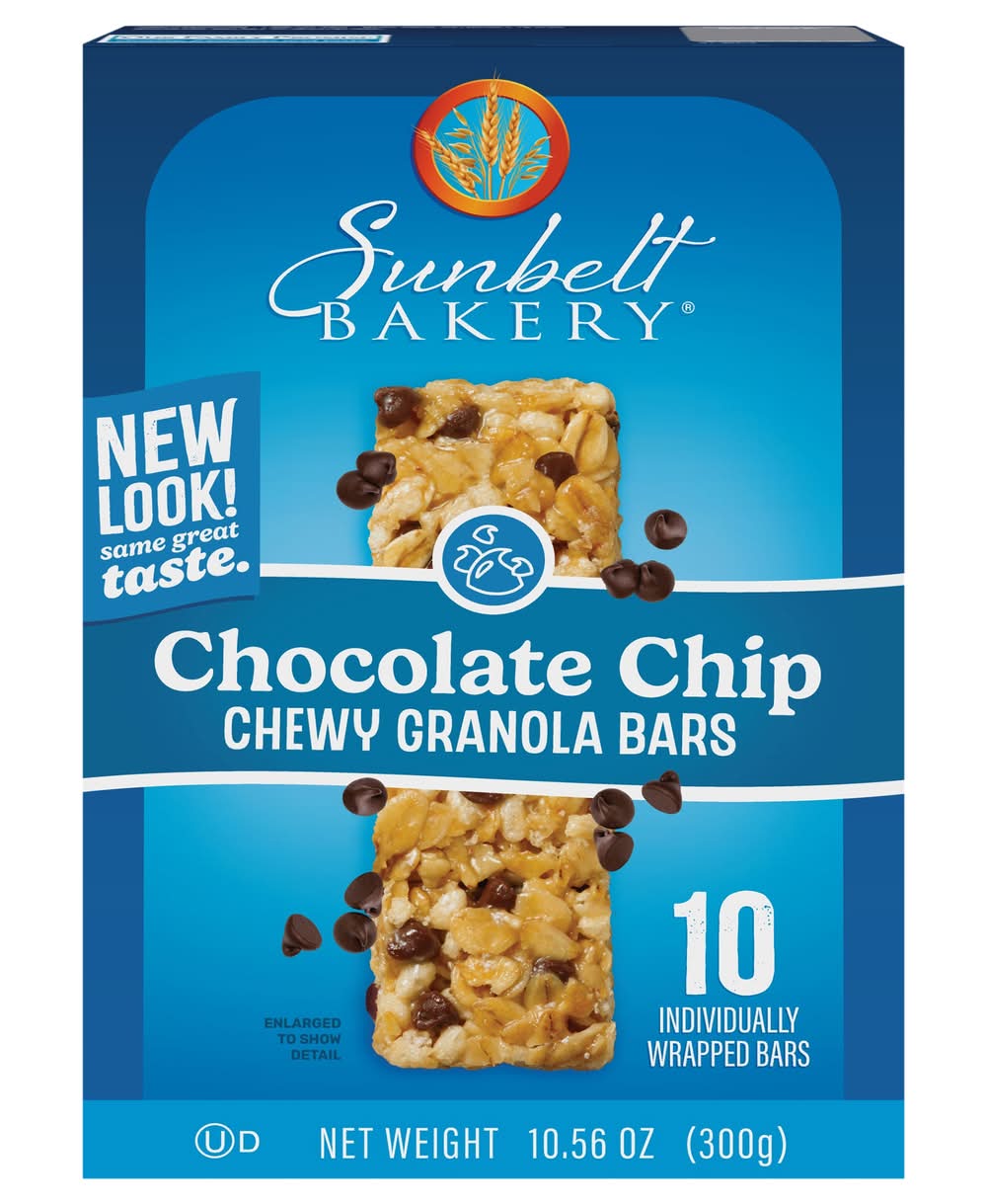 Sunbelt Bakery Chewy Chocolate Chip Granola Bars (10.6 oz)