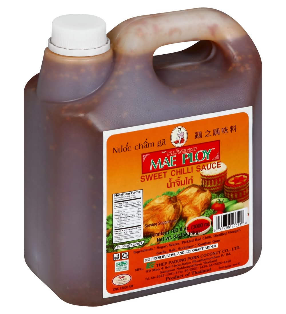 Mae Ploy Sweet Chilli Sauce (102 oz)