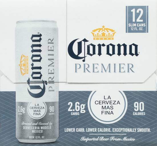 Corona Premier Mexican Lager Light Beer (12 pack, 12 fl oz)