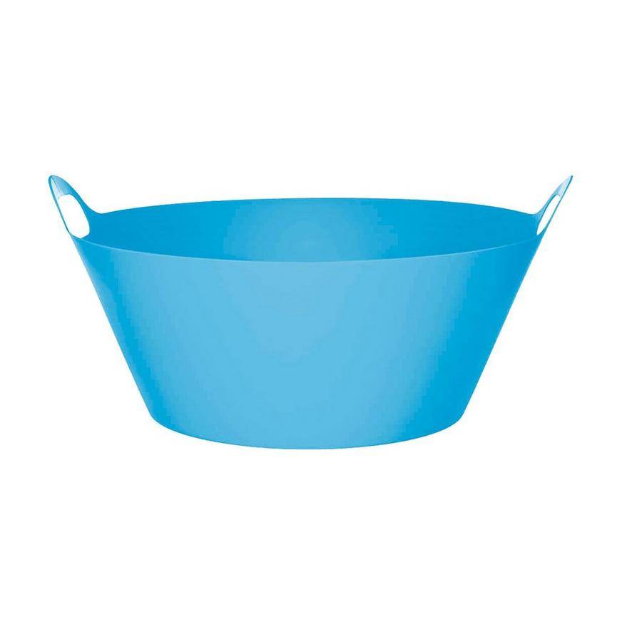 Party City Plastic Party Tub (caribbean blue)