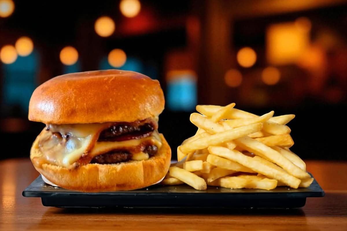Menu Double Raclette Burger