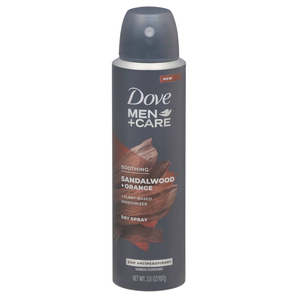 Dove Men Care Soothing Sandalwood Orange Aerosol Dry Spray