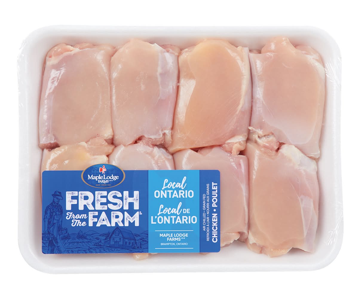 Fresh From The Farm Boneless Skinless Chicken Thighs