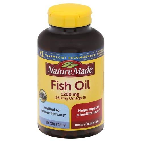Nature Made Fish Oil 1200 mg Dietary Supplement (3.9 oz)