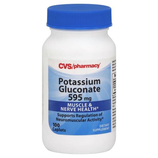 Cvs Potassium Gluconate 595 mg