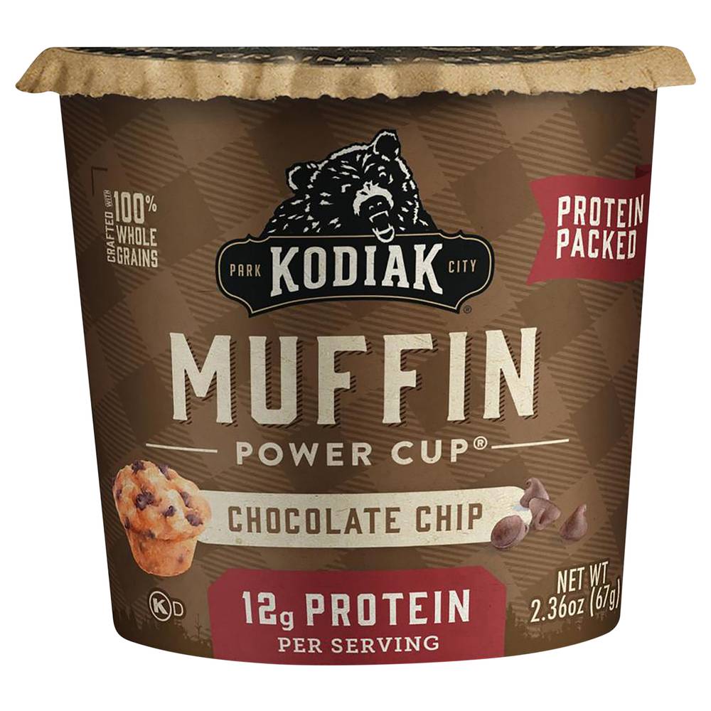 Kodiak Chocolate Chip Power Cup Muffin (2.4 oz)