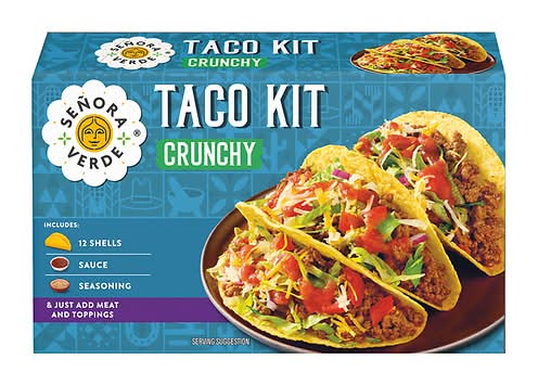 Senora Verde Crunchy Taco Dinner Kit