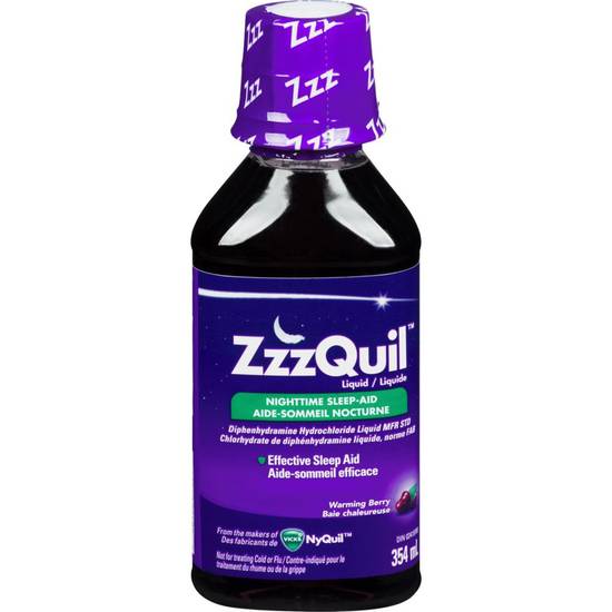 Vicks Zzzquil Nighttime Sleep-Aid (354 ml)