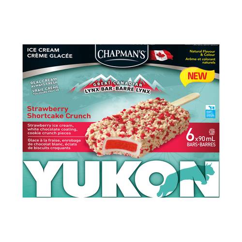 Chapman's Yukon Lynx Strawberry Shortcake