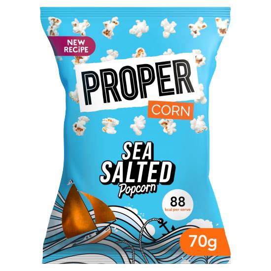 PROPERCORN Sea Salted, Popcorn (70g)