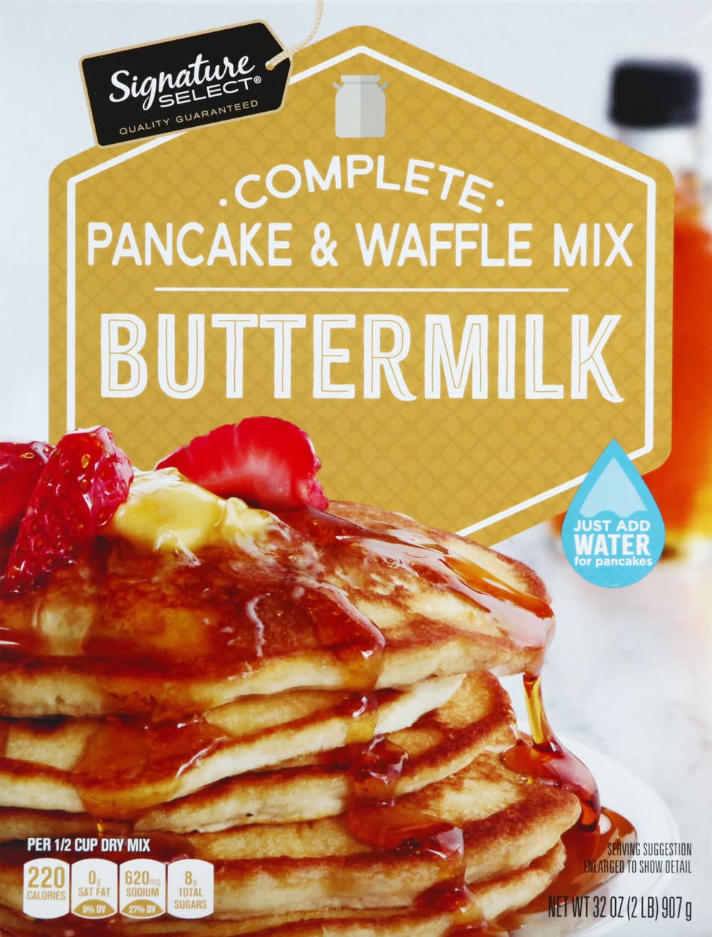 Signature Select Complete Pancake & Waffle Mix, Buttermilk (2 lbs)