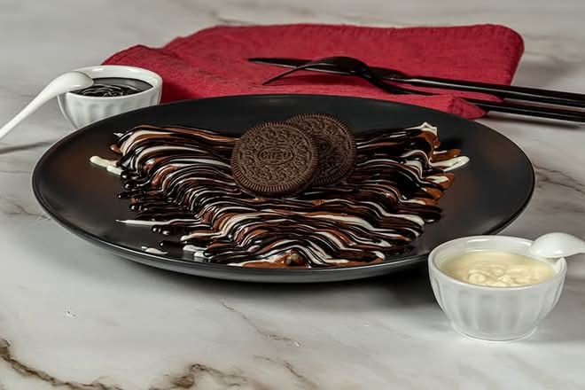 Oreo Blast crepe