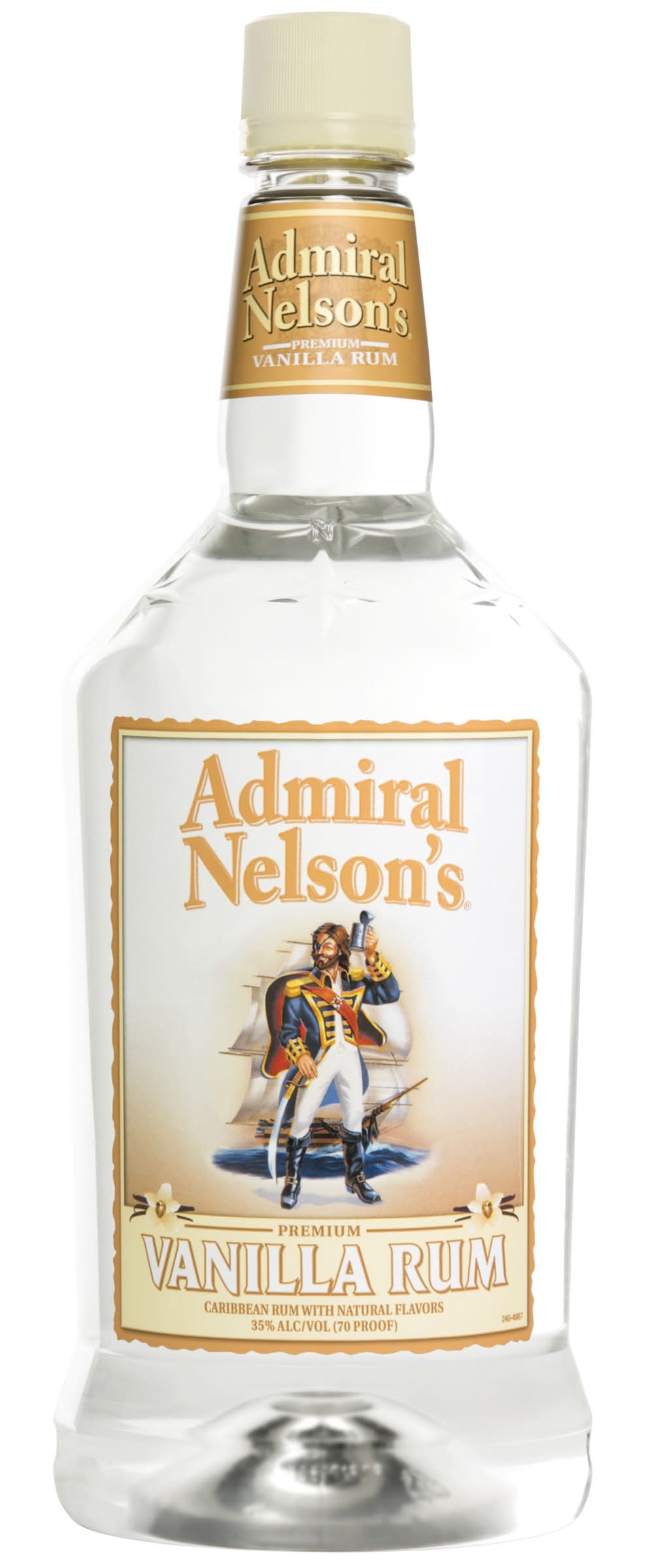 Admiral Nelson's Premium Rum, Vanilla (1.75 L)