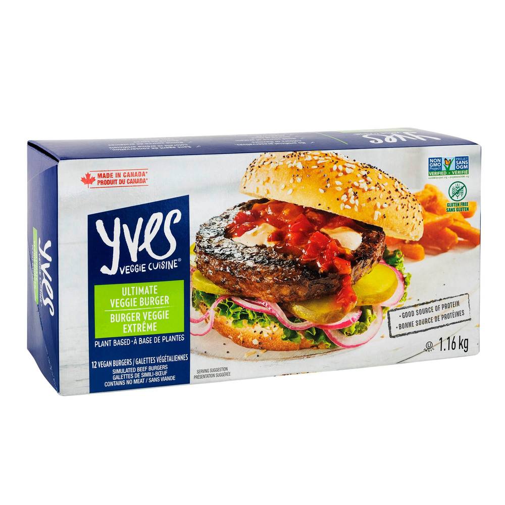 Yves Veggie Burger 12X97G C8 6T5H Sl50