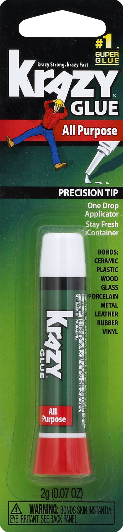 Krazy Glue All Purpose Precision Tip (0.1 oz)