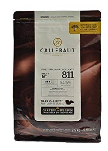 Callebaut - 811 Dark Chocolate Callets - 8/5.5 lb