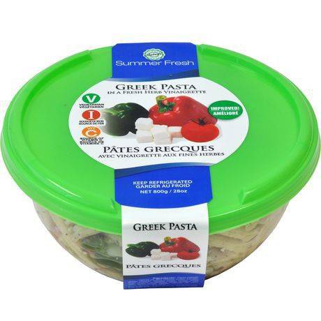 Summer fresh salade grecque aux pâtes (800 g) - greek pasta salad (800 g)