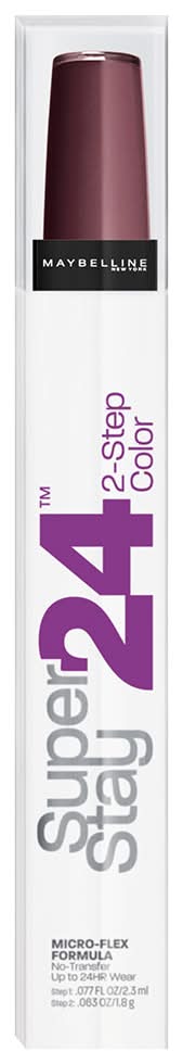 Maybelline Superstay 24 Color Lipstick, 050 Unlimited Raisin (2.3 ml)