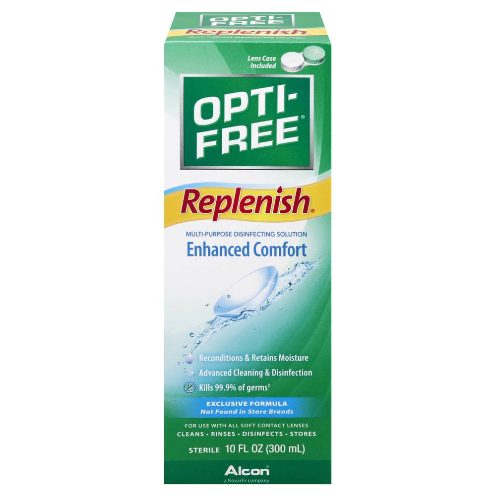 Opti-Free Replenish Enhanced Comfort Multi-Purpose Disinfecting Solution