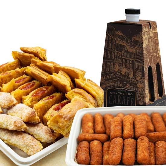 25 Pastelitos, 25 Croquetas, Add Carafe