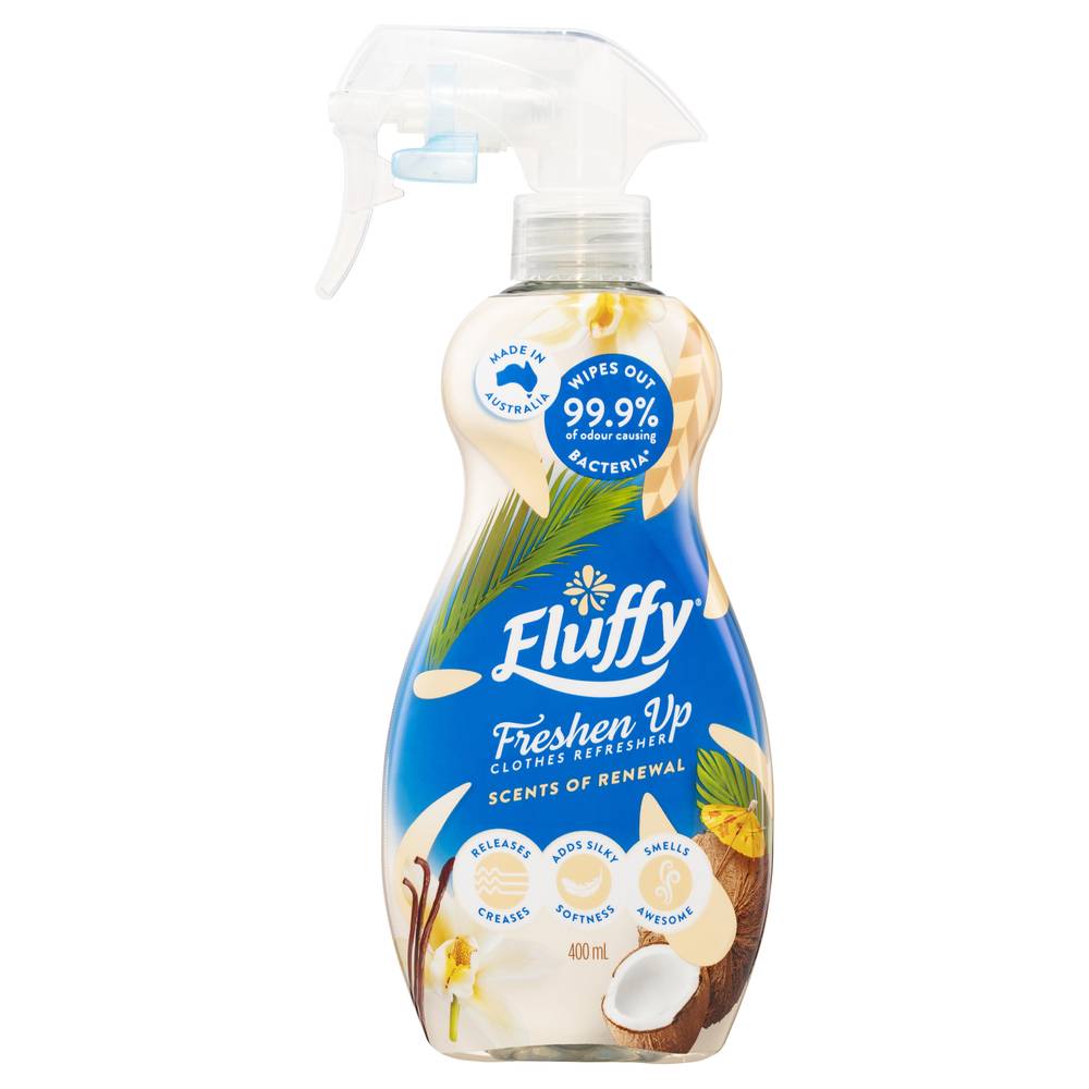 Fluffy Clothes Refresher Liquid Spray Fabric Softener Conditioner
