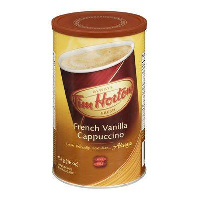 Tim Hortons French Vanilla Cappuccino Mix (454 g)