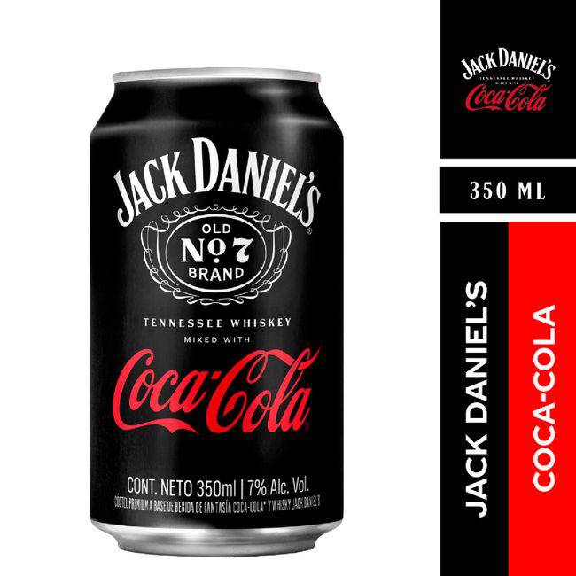 Coca-Cola · Jack daniels & coke (350 ml)